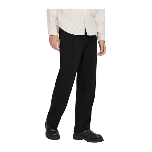 Trousers > Straight Trousers - - Only & Sons - Modalova
