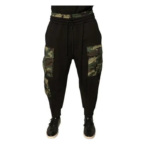 Trousers > Sweatpants - - Dolce & Gabbana - Modalova