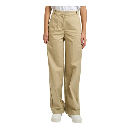 Trousers > Wide Trousers - - Patrizia Pepe - Modalova