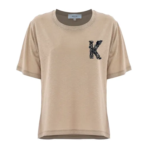 Kocca - Tops > T-Shirts - Beige - Kocca - Modalova