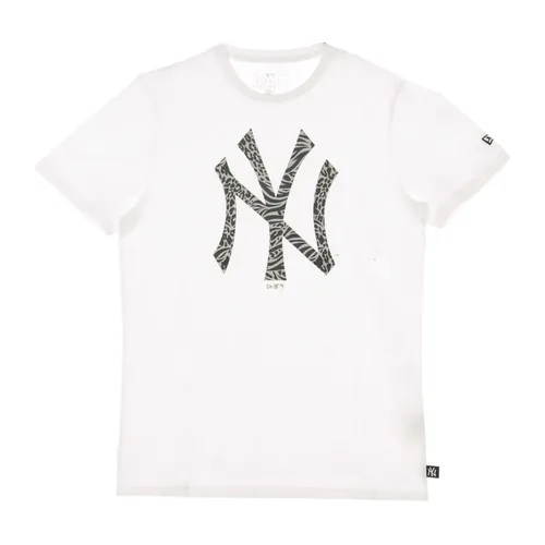 New Era - Tops > T-Shirts - White - New Era - Modalova