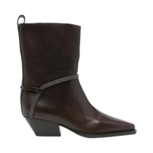Shoes > Boots > Cowboy Boots - - Brunello Cucinelli - Modalova