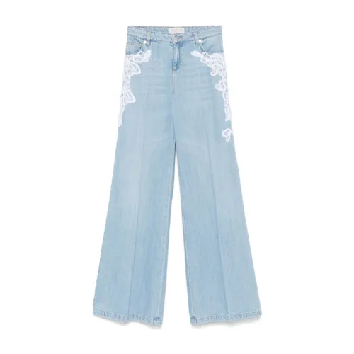 Jeans > Wide Jeans - - Ermanno Scervino - Modalova