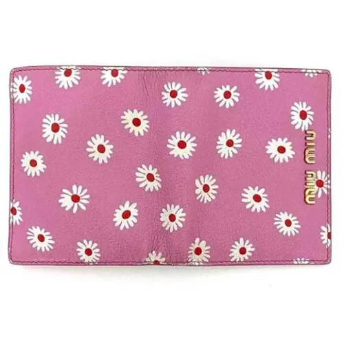 Pre-owned > Pre-owned Accessories > Pre-owned Wallets - - Miu Miu Pre-owned - Modalova