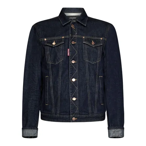Jackets > Denim Jackets - - Dsquared2 - Modalova