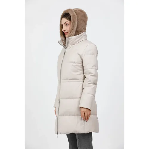 Duno - Coats > Down Coats - Beige - Duno - Modalova