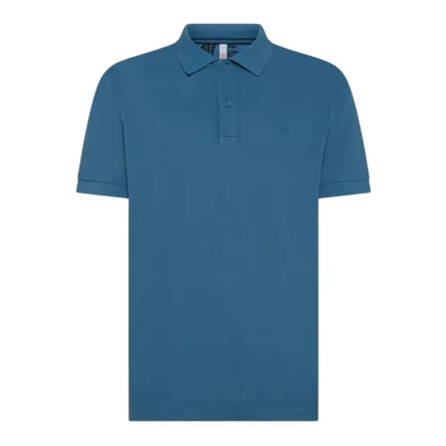 Sun68 - Tops > Polo Shirts - Blue - Sun68 - Modalova