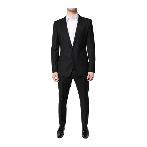 Suits > Suit Sets > Single Breasted Suits - - Dolce & Gabbana - Modalova
