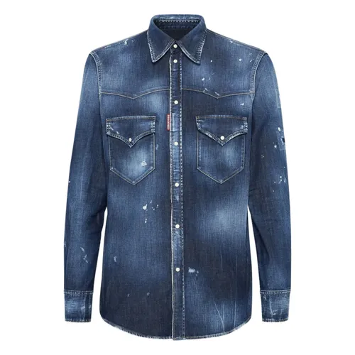 Shirts > Denim Shirts - - Dsquared2 - Modalova
