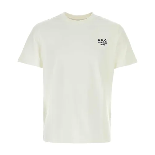 A.p.c. - Tops > T-Shirts - White - A.p.c. - Modalova