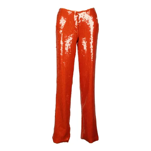 Trousers > Wide Trousers - - Laquan Smith - Modalova