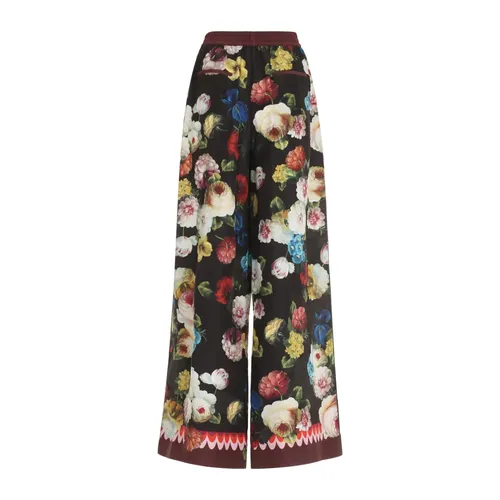 Trousers > Wide Trousers - - Dolce & Gabbana - Modalova