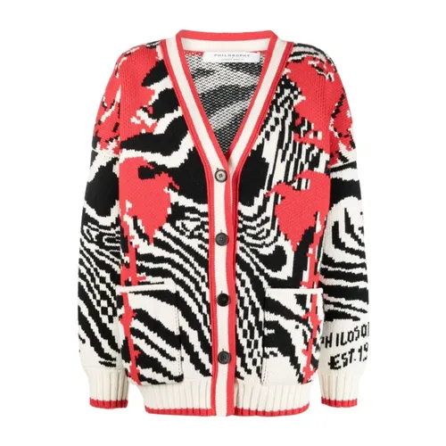Knitwear > Cardigans - - Philosophy di Lorenzo Serafini - Modalova