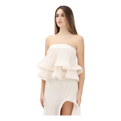Tops > Sleeveless Tops - - Simona Corsellini - Modalova