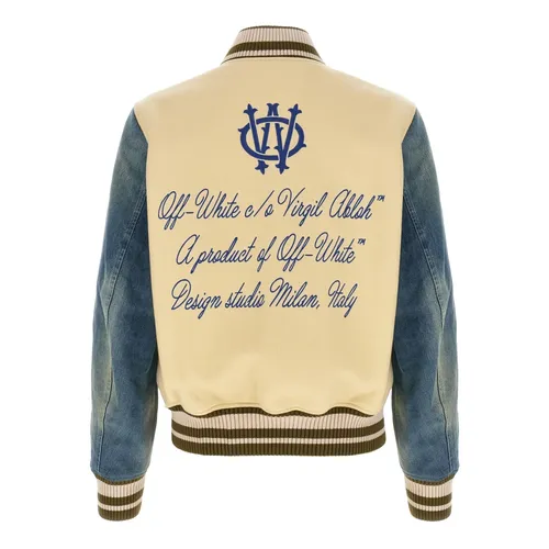 Jackets > Bomber Jackets - - Off White - Modalova
