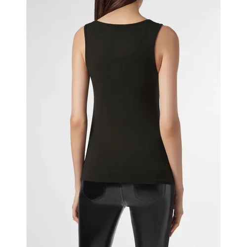 Tops > Sleeveless Tops - - Philipp Plein - Modalova