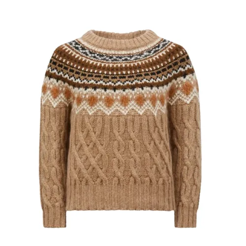 Knitwear > Round-neck Knitwear - - Moncler - Modalova