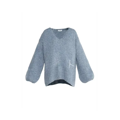 Knitwear > V-neck Knitwear - - Hést - Modalova