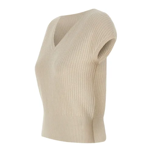 Knitwear > V-neck Knitwear - - Eleventy - Modalova