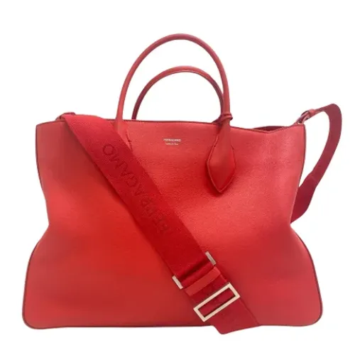 Pre-owned > Pre-owned Bags > Pre-owned Tote Bags - - Salvatore Ferragamo Pre-owned - Modalova