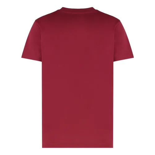 Moncler - Tops > T-Shirts - Red - Moncler - Modalova