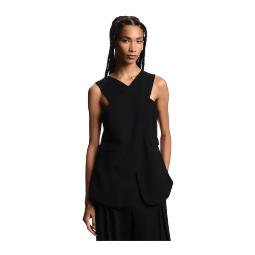 Tops > Sleeveless Tops - - Emporio Armani - Modalova