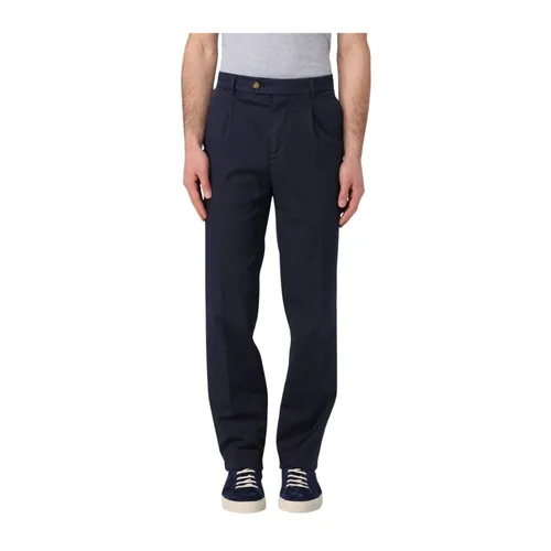 Trousers > Straight Trousers - - Brunello Cucinelli - Modalova