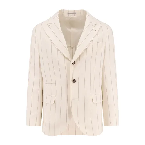 Jackets > Blazers - - Brunello Cucinelli - Modalova