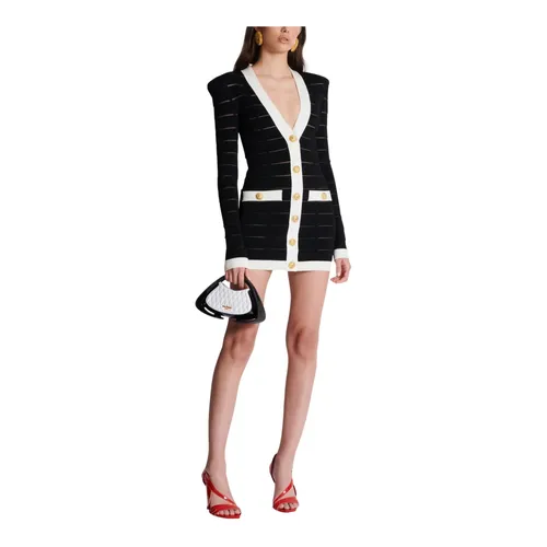 Dresses > Day Dresses > Knitted Dresses - - Balmain - Modalova