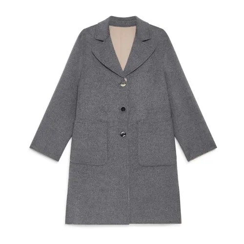 Coats > Single-Breasted Coats - - Maliparmi - Modalova