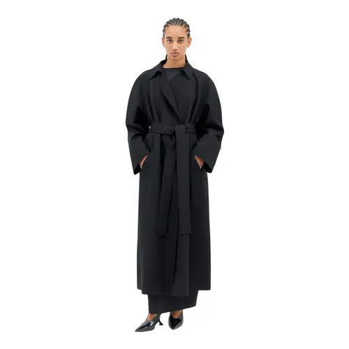 Coats > Belted Coats - - Khaite - Modalova