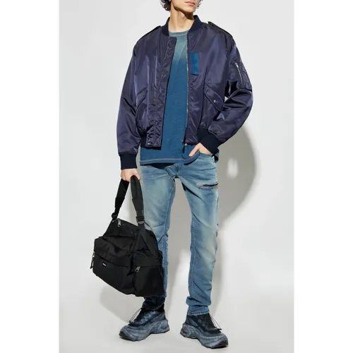 Diesel - Tops > T-Shirts - Blue - Diesel - Modalova