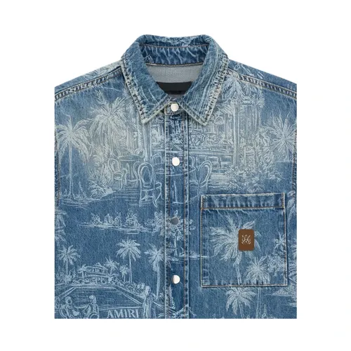Shirts > Denim Shirts - - Amiri - Modalova