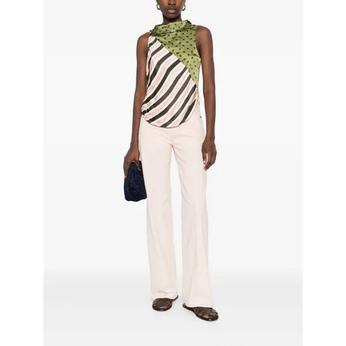 Trousers > Wide Trousers - - Forte Forte - Modalova