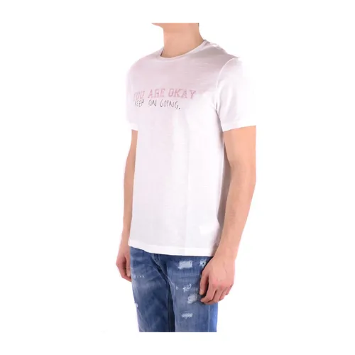 Dondup - Tops > T-Shirts - White - Dondup - Modalova