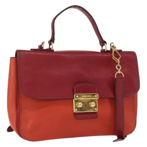 Pre-owned > Pre-owned Bags > Pre-owned Handbags - - Miu Miu Pre-owned - Modalova