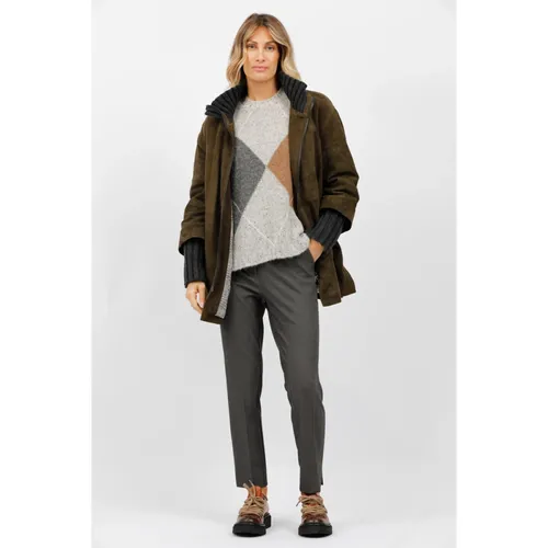 Trousers > Cropped Trousers - - Via Masini 80 - Modalova