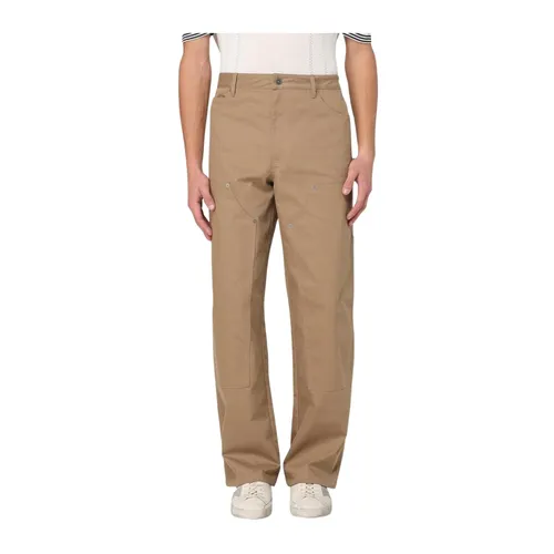 Trousers > Straight Trousers - - Golden Goose - Modalova