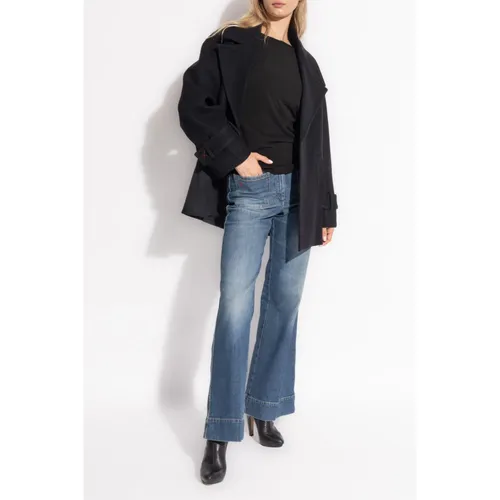 Coats > Double-Breasted Coats - - Victoria Beckham - Modalova