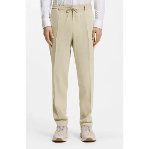 Hugo - Trousers > Chinos - Beige - Hugo - Modalova