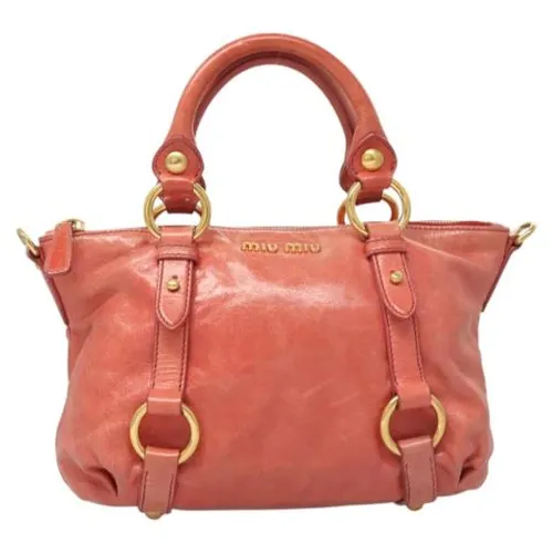Pre-owned > Pre-owned Bags > Pre-owned Handbags - - Miu Miu Pre-owned - Modalova