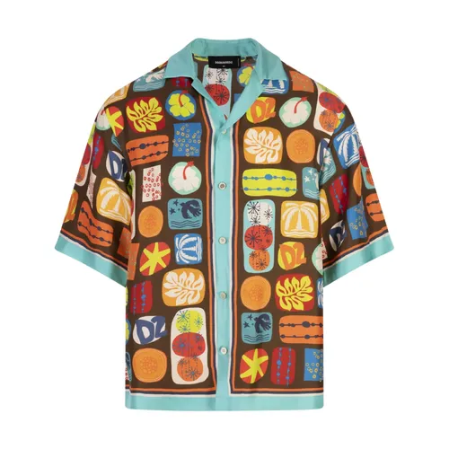 Shirts > Short Sleeve Shirts - - Dsquared2 - Modalova