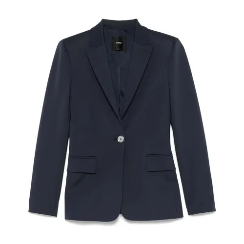 Pinko - Jackets > Blazers - Blue - Pinko - Modalova