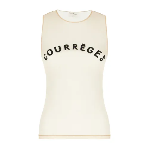 Tops > Sleeveless Tops - - Courrèges - Modalova
