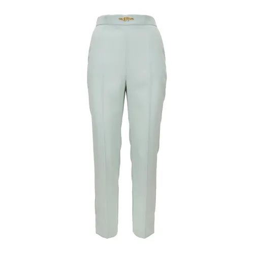 Trousers > Straight Trousers - - Elisabetta Franchi - Modalova