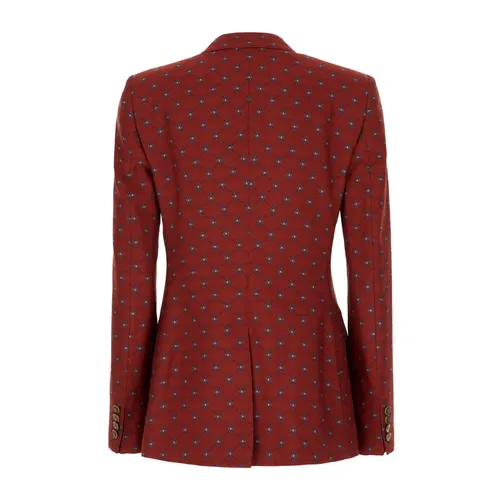 Etro - Jackets > Blazers - Red - Etro - Modalova