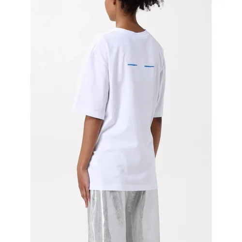 Msgm - Tops > T-Shirts - White - Msgm - Modalova