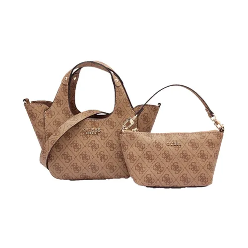 Guess - Bags > Handbags - Brown - Guess - Modalova