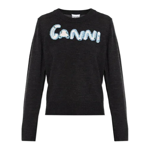 Knitwear > Round-neck Knitwear - - Ganni - Modalova