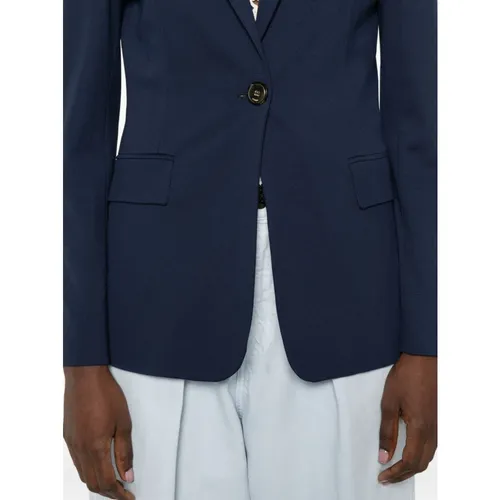 Pinko - Jackets > Blazers - Blue - Pinko - Modalova